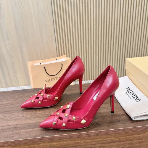Cheap Valentino High-Heeled Shoes For Women #1482046, $$102.00 USD On Valentino High-Heeled Shoes