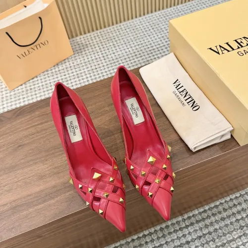 Replica Valentino High-Heeled Shoes For Women #1482046 $102.00 USD for Wholesale