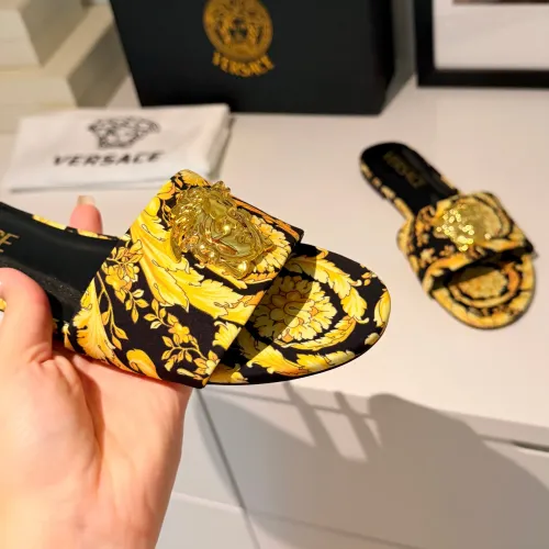Replica Versace Slippers For Women #1482056 $82.00 USD for Wholesale