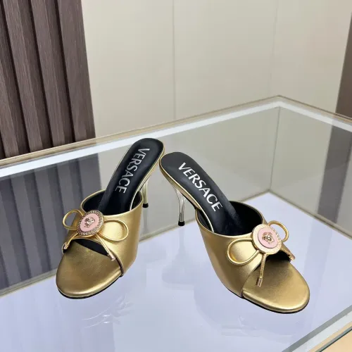 Replica Versace Slippers For Women #1482069 $80.00 USD for Wholesale
