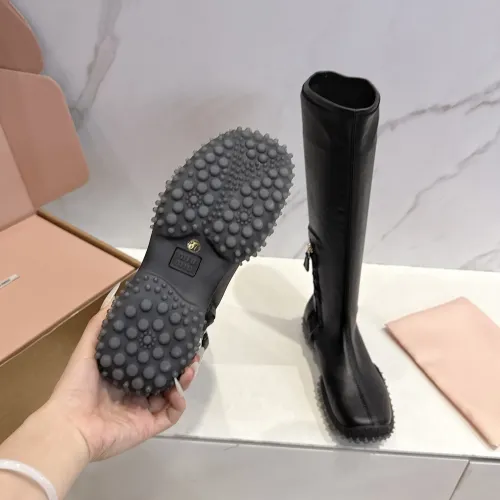 Replica MIU MIU Boots For Women #1482079 $105.00 USD for Wholesale