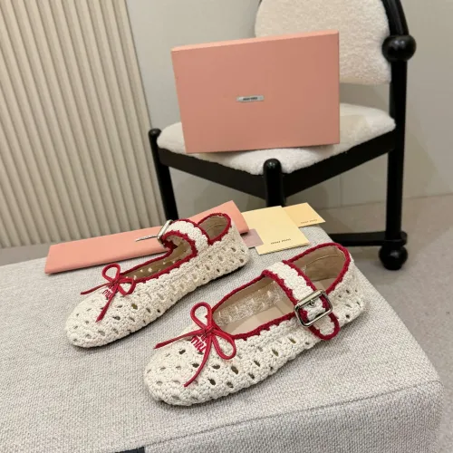 Cheap MIU MIU Flat Shoes For Women #1482088, $$98.00 USD On MIU MIU Flat Shoes