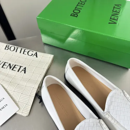 Replica Bottega Veneta BV Leather Shoes For Women #1482165 $155.00 USD for Wholesale