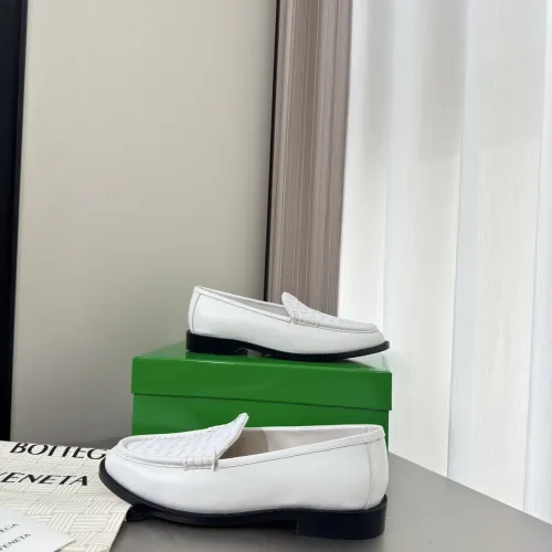 Replica Bottega Veneta BV Leather Shoes For Men #1482166 $155.00 USD for Wholesale