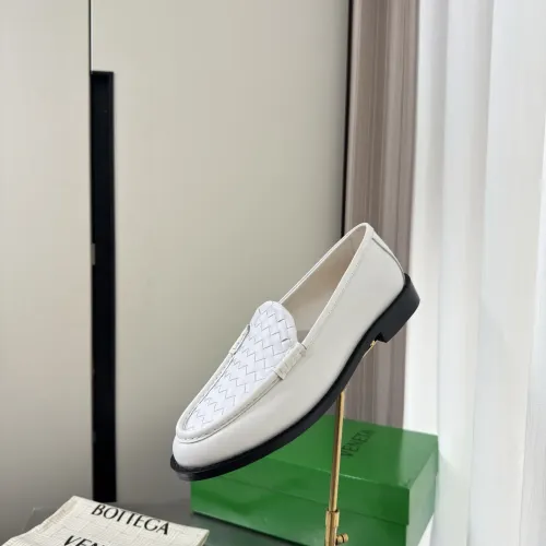 Replica Bottega Veneta BV Leather Shoes For Men #1482166 $155.00 USD for Wholesale
