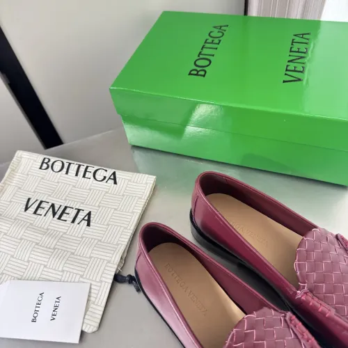 Replica Bottega Veneta BV Leather Shoes For Men #1482168 $155.00 USD for Wholesale