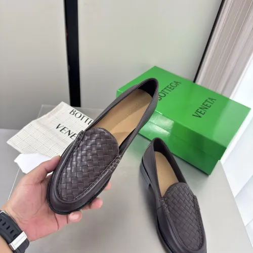 Replica Bottega Veneta BV Leather Shoes For Women #1482169 $155.00 USD for Wholesale