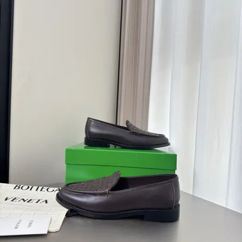 Replica Bottega Veneta BV Leather Shoes For Women #1482169 $155.00 USD for Wholesale