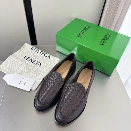 Replica Bottega Veneta BV Leather Shoes For Men #1482170 $155.00 USD for Wholesale