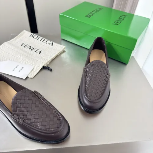 Replica Bottega Veneta BV Leather Shoes For Men #1482170 $155.00 USD for Wholesale