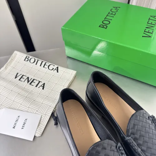 Replica Bottega Veneta BV Leather Shoes For Men #1482172 $155.00 USD for Wholesale