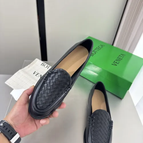 Replica Bottega Veneta BV Leather Shoes For Men #1482172 $155.00 USD for Wholesale