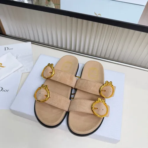 Replica Christian Dior Slippers For Women #1482215 $85.00 USD for Wholesale