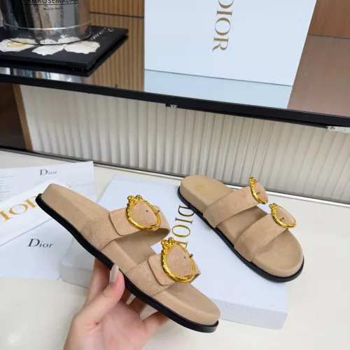 Replica Christian Dior Slippers For Women #1482215 $85.00 USD for Wholesale