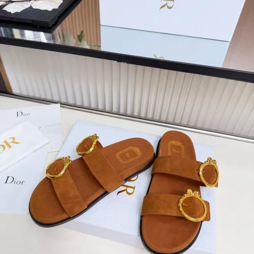 Replica Christian Dior Slippers For Women #1482216 $85.00 USD for Wholesale