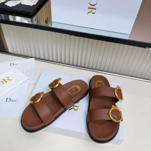 Replica Christian Dior Slippers For Women #1482217 $85.00 USD for Wholesale