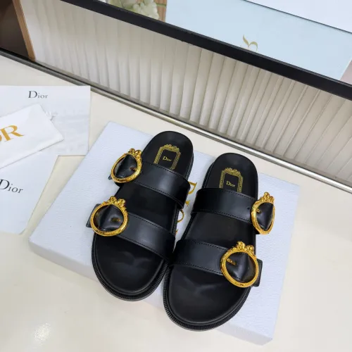 Replica Christian Dior Slippers For Women #1482218 $85.00 USD for Wholesale