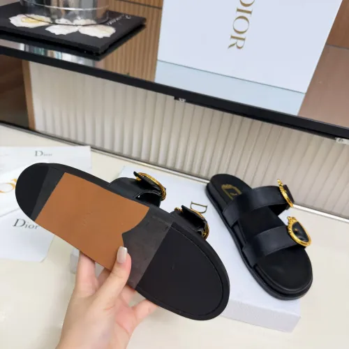 Replica Christian Dior Slippers For Women #1482218 $85.00 USD for Wholesale