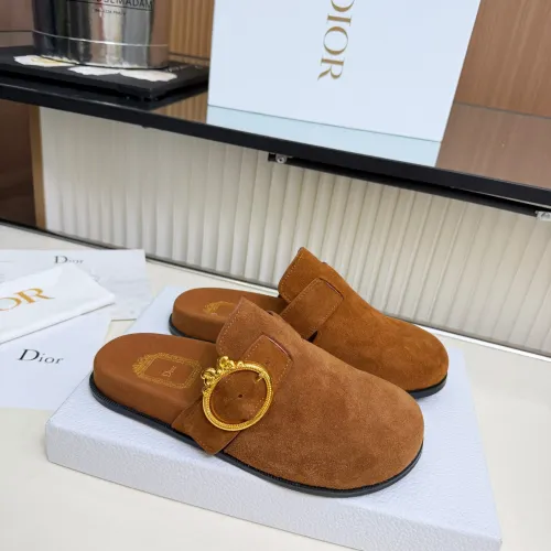 Replica Christian Dior Slippers For Women #1482221 $85.00 USD for Wholesale