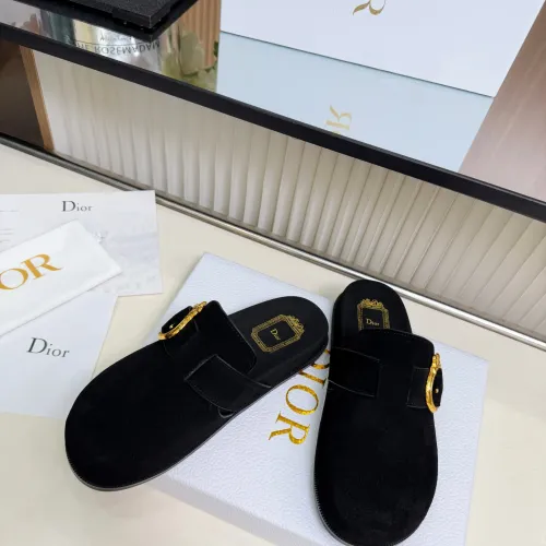 Replica Christian Dior Slippers For Women #1482222 $85.00 USD for Wholesale