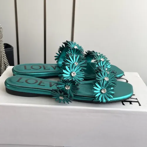 Replica LOEWE Slippers For Women #1482227 $102.00 USD for Wholesale