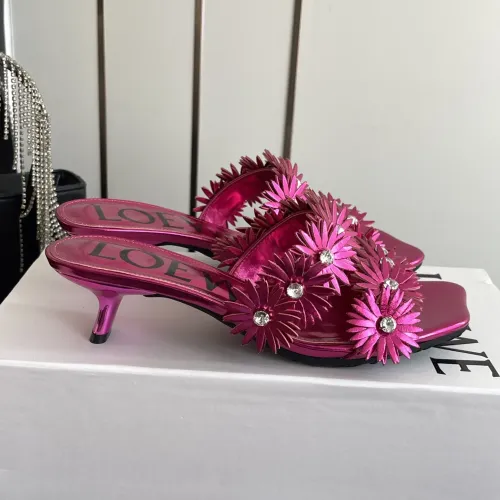 Replica LOEWE Slippers For Women #1482232 $102.00 USD for Wholesale