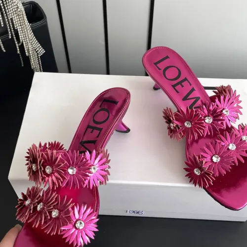 Replica LOEWE Slippers For Women #1482232 $102.00 USD for Wholesale