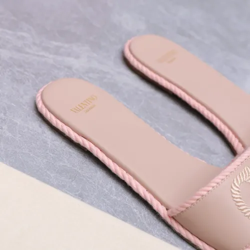 Replica Valentino Slippers For Women #1482237 $82.00 USD for Wholesale