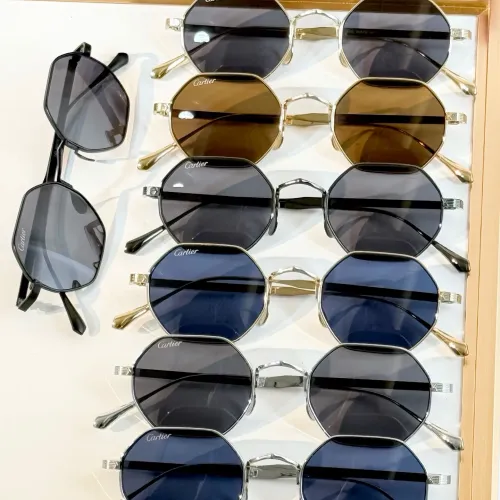 Replica Cartier AAA Quality Sunglassess #1482259 $72.00 USD for Wholesale