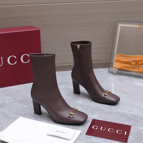 Replica Gucci Boots For Women #1482281 $150.00 USD for Wholesale