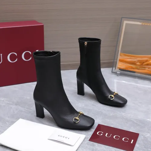 Replica Gucci Boots For Women #1482282 $150.00 USD for Wholesale