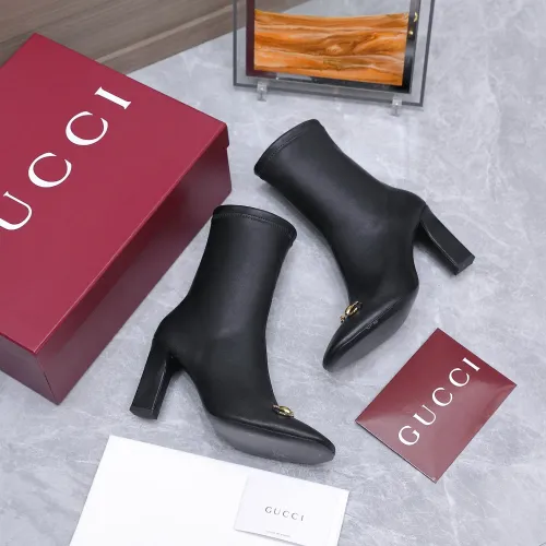 Replica Gucci Boots For Women #1482282 $150.00 USD for Wholesale