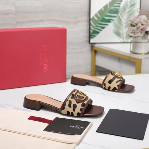 Replica Valentino Slippers For Women #1482311 $105.00 USD for Wholesale