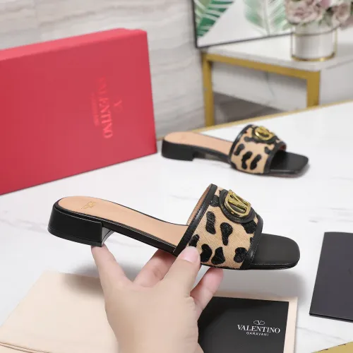 Replica Valentino Slippers For Women #1482312 $105.00 USD for Wholesale