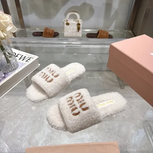 Cheap MIU MIU Slippers For Women #1482315, $$88.00 USD On MIU MIU Slippers