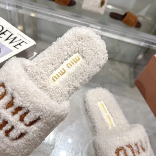 Replica MIU MIU Slippers For Women #1482315 $88.00 USD for Wholesale