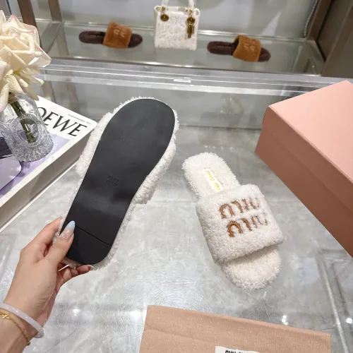 Replica MIU MIU Slippers For Women #1482315 $88.00 USD for Wholesale