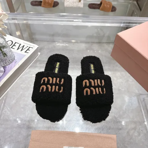 Replica MIU MIU Slippers For Women #1482316 $88.00 USD for Wholesale