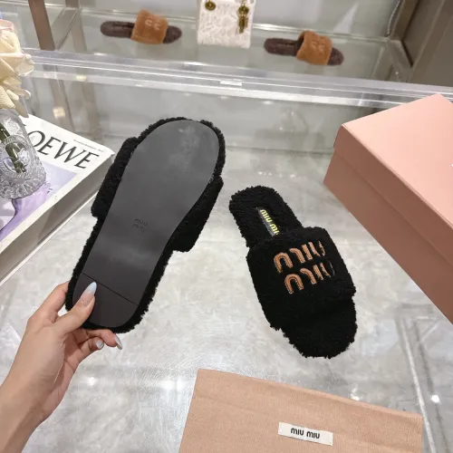Replica MIU MIU Slippers For Women #1482316 $88.00 USD for Wholesale