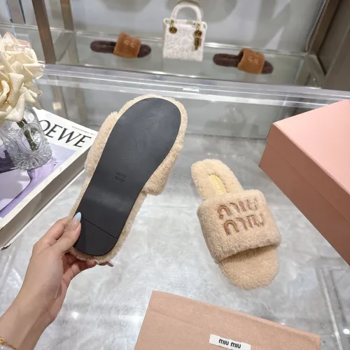 Replica MIU MIU Slippers For Women #1482318 $88.00 USD for Wholesale