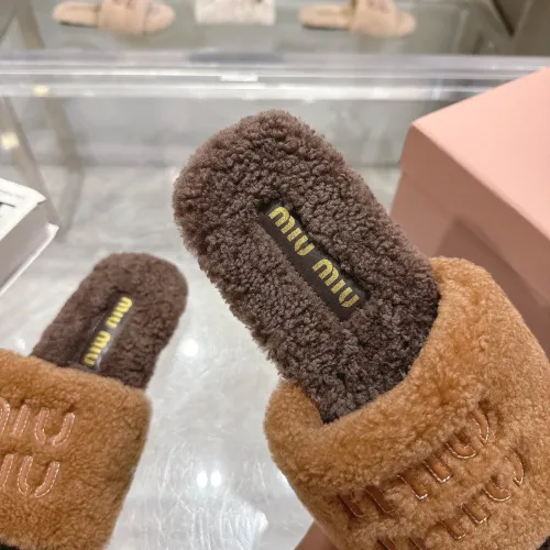 Replica MIU MIU Slippers For Women #1482320 $88.00 USD for Wholesale