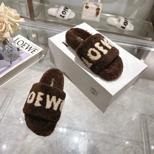 Replica LOEWE Slippers For Women #1482325 $92.00 USD for Wholesale