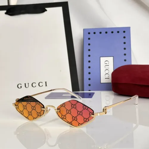 Cheap Gucci AAA Quality Sunglasses #1482411, $$48.00 USD On Gucci AAA Quality Sunglasses