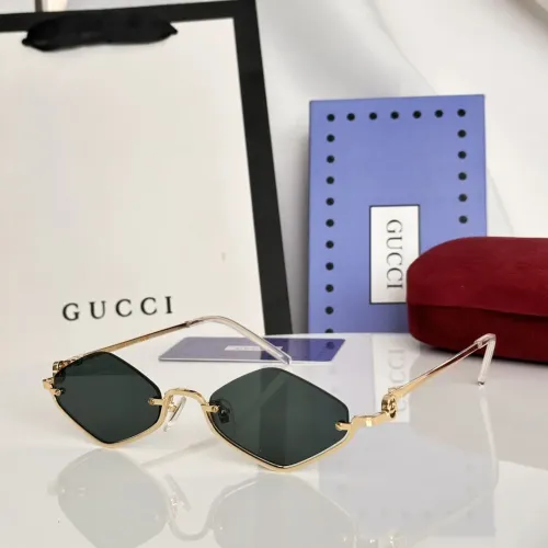 Cheap Gucci AAA Quality Sunglasses #1482416, $$48.00 USD On Gucci AAA Quality Sunglasses