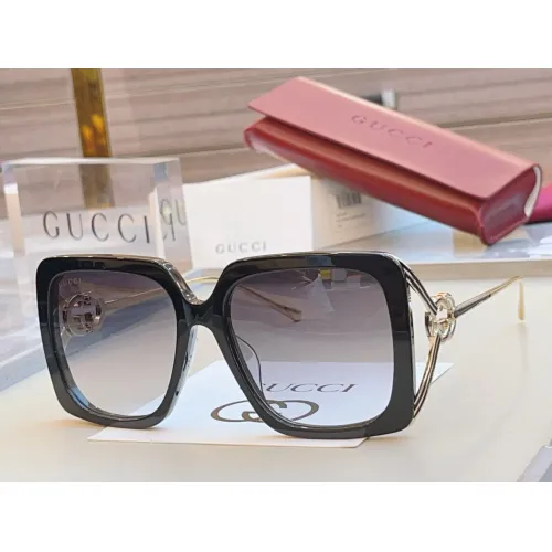 Cheap Gucci AAA Quality Sunglasses #1482430, $$56.00 USD On Gucci AAA Quality Sunglasses