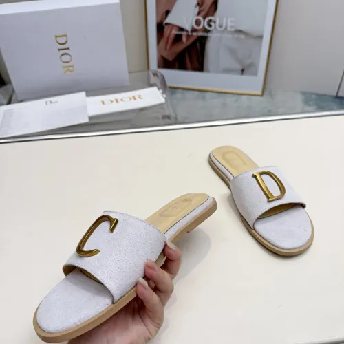 Replica Christian Dior Slippers For Women #1482432 $82.00 USD for Wholesale