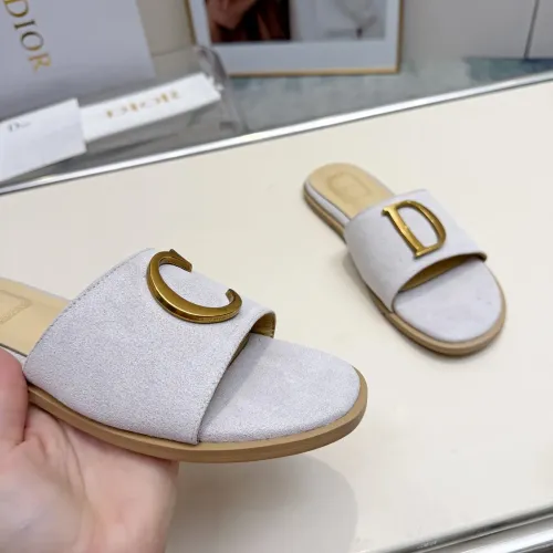 Replica Christian Dior Slippers For Women #1482432 $82.00 USD for Wholesale