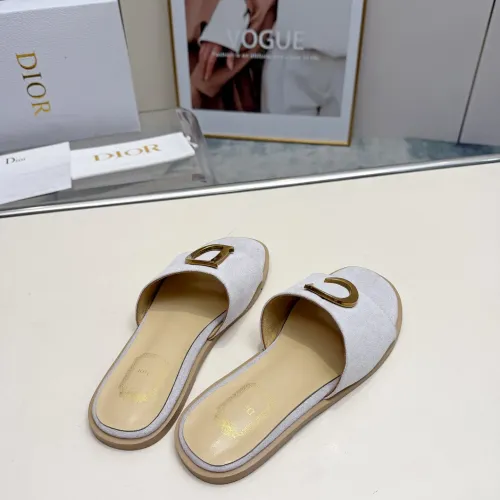 Replica Christian Dior Slippers For Women #1482432 $82.00 USD for Wholesale
