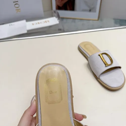 Replica Christian Dior Slippers For Women #1482432 $82.00 USD for Wholesale
