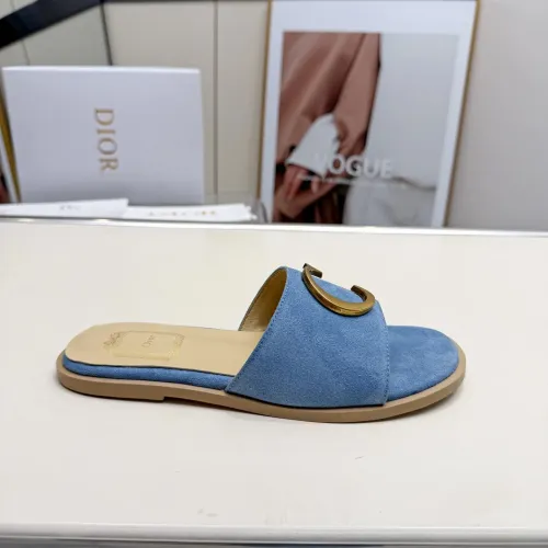 Replica Christian Dior Slippers For Women #1482434 $82.00 USD for Wholesale